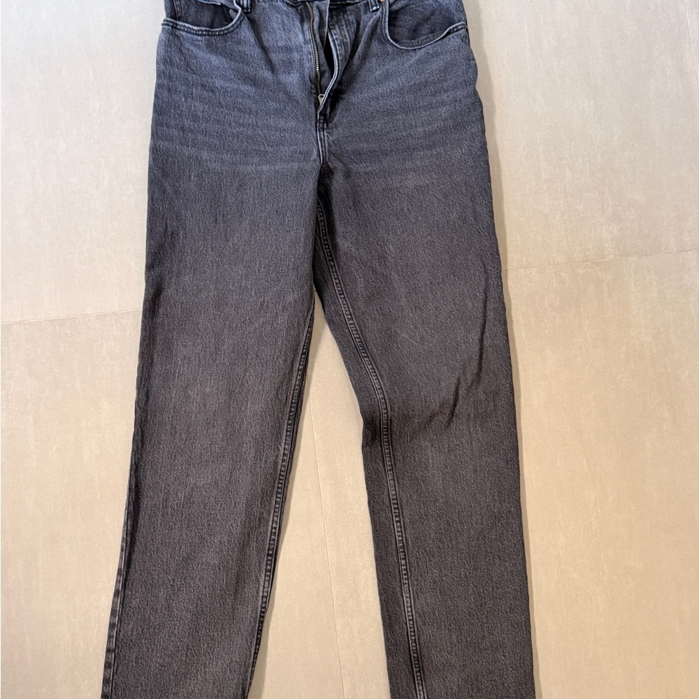 Abercrombie & Fitch Dark Gray Straight Jeans